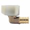 Apollo 1/2 in. Brass PEX Barb x 1/2 in. Female Swivel 90-Degree Elbow APXFAE1212 - alternate 3